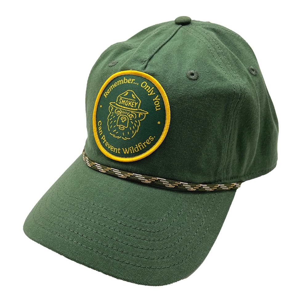 NWT Smokey the Bear Snapback Hat Remember Only You Can Prevent Wildfires